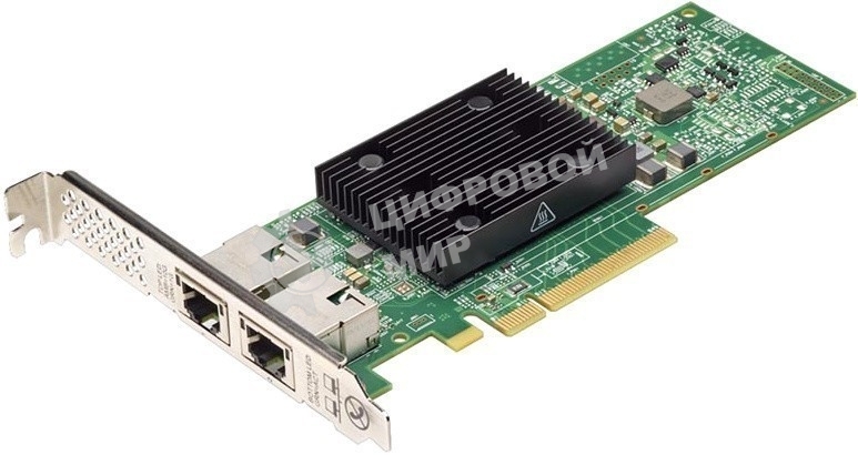 Адаптер Dell Dual port Broadcom 57416 10Gbit Base-T PCIe LP for 14G (540-BBVM) (Не продается отдельно, только в составе комплекта)