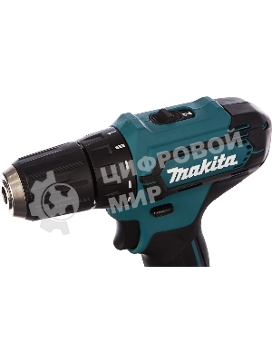 Дрель-шуруповерт Makita DF333DWYE, 12 В, 1.5 Ач, 30 Нм, щеточный