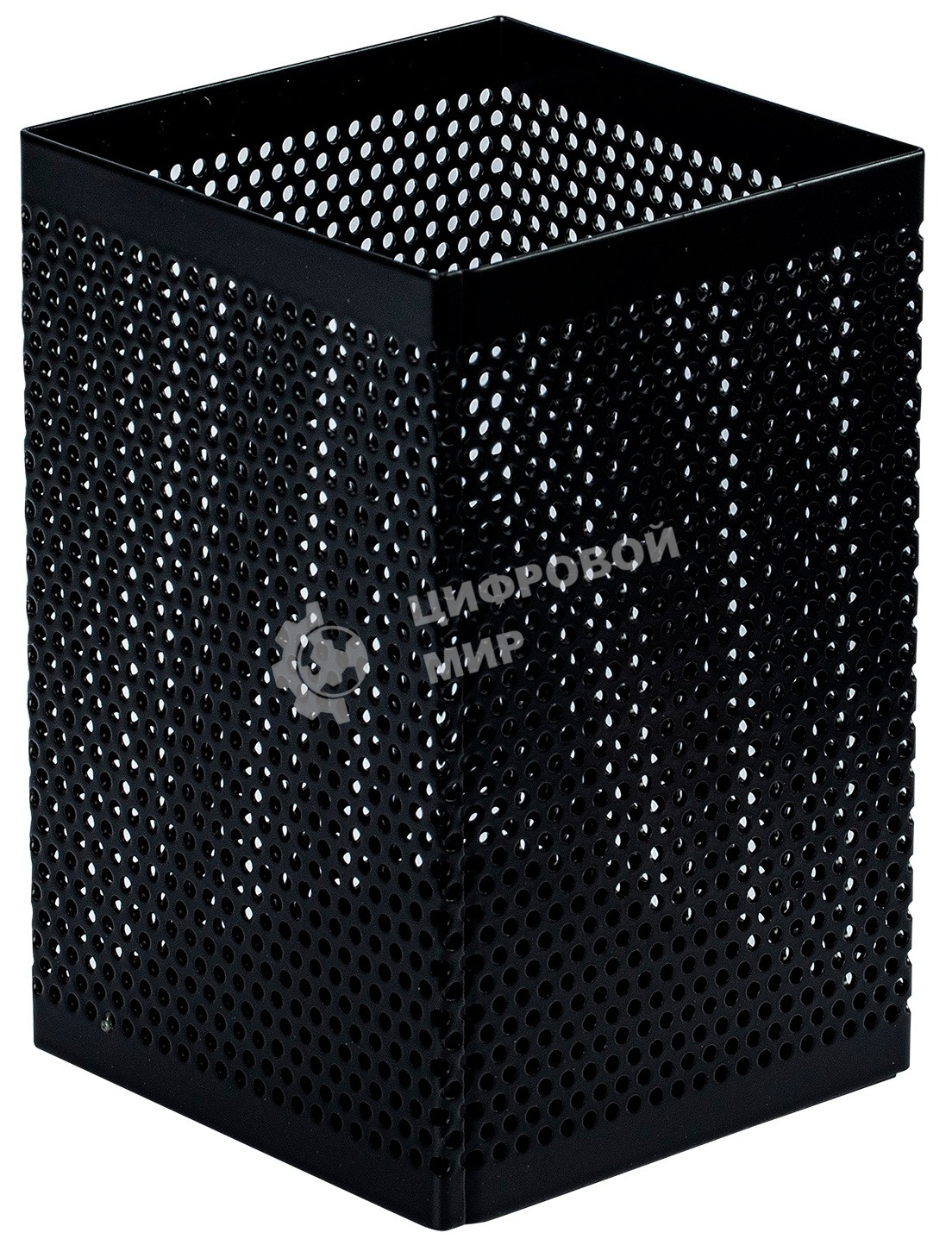 Подставка Deli E908 для письменных принадлежностей, черный, металл, сетка