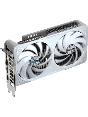 Видеокарта Gigabyte GeForce RTX 5060 Ti Eagle OC Ice, NVIDIA RTX 5060 Ti, 16 ГБ GDDR7, 128 бит, PCI-e 5.0, 1xHDMI, 3xDP, 2617 МГц