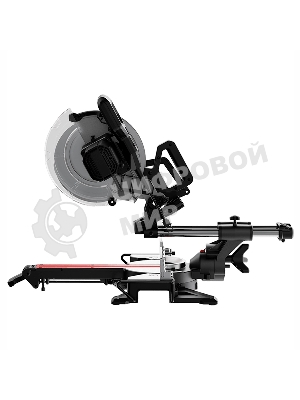  Торцовочная пила Deli DE570 (2000Вт, 5000об/мин, диаметр диска 255мм)