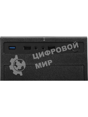 Компьютер Amur Нарвал B7I21 MT i3 12100 (3.3) 16Gb SSD 512Gb UHDG 730 FreeDOS 2.5xGbitEth 400W мышь клавиатура черный (RUS) (2147008)