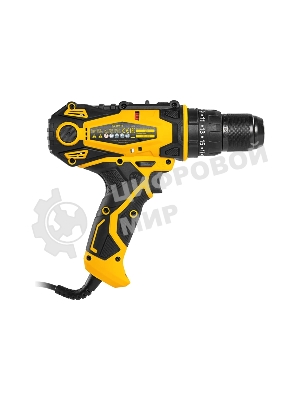 Дрель-шуруповерт Denzel ISD-300-13, 300 Вт, 40 Нм, щеточный, ударный