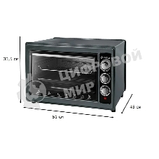 Мини-печь Delta D-0124 черная