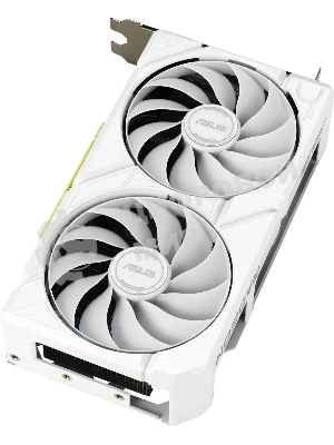 Видеокарта Asus DUAL-RX9060XT-16G-WHITE белый