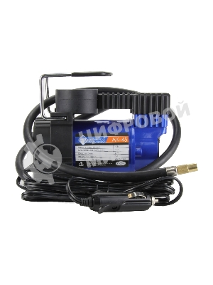 Автомобильный компрессор NOVA BRIGHT АК-45 металлический корпус, пластиковый кейс 36449