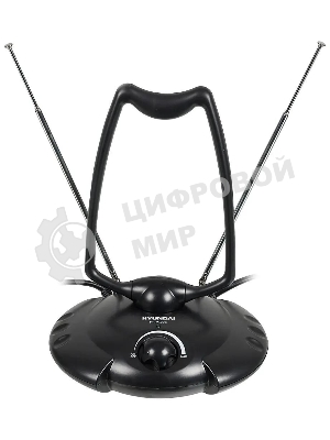 Антенна телевизионная Hyundai H-TAI200 15дБ активная черный