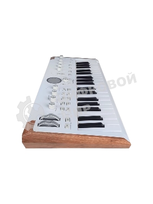 Сценическая клавиатура 230721 Arturia AstroLab 37 White Astrolab White 37 клавиш, полувзвешенная механика, 10 звуковых движков, вокодер, 10 кнопок пресетов, 4 макрорегулятора, MIDI-вход, USB-C и USB-A; аудио Bluetooth; WiFi, цвет белый