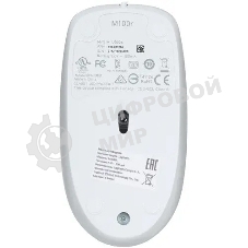 Мышь проводная Logitech M100R белый, 1000 dpi, USB, кнопки - 3