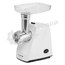 Мясорубка электрическая Polaris PMG1852 RUS белый, 1800 Вт, 2.0 кг/мин, реверс, защита от перегрузки, насадки - 2