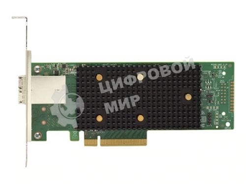 Адаптер SAS 9400-8e OEM (05-50013-01) PCIe 3.1 x8 LP, Tri-Mode SAS/SATA/NVMe 12G HBA, 8port(2*ext SFF8644), 3408 IOC