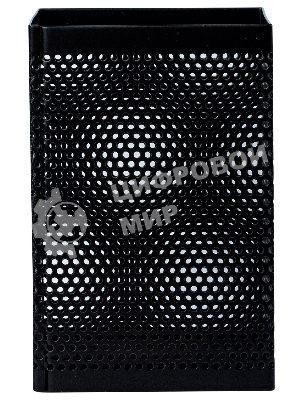 Подставка Deli E908 для письменных принадлежностей, черный, металл, сетка