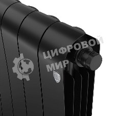 Радиатор биметаллический Royal Thermo Infinity 500 Noir Sable VR80 - 12 секц.