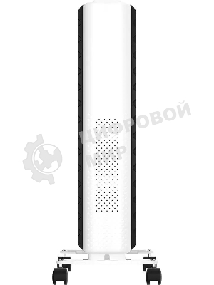 Обогреватель масляный Royal Clima Laggio Nero ROR-LN7-1500M, с терморегулятором, 1500Вт, 6 секций, 3 режима, белый/серый