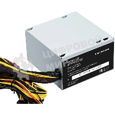 Блок питания KingPrice ATX 600W KPPSU600 (20+4pin) 120мм fan 4xSATA