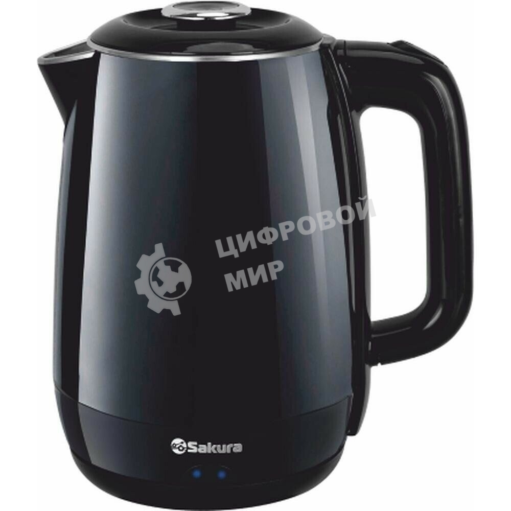 Чайник электрический Sakura SA-2180BK черный, 1,8 л, 1800 Вт