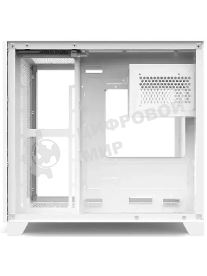 Компьютерный корпус AeroCool/Formula Crystal Z5 белый без БП mATX 11x120мм 2xUSB 2.0 1xUSB 3.0 audio bott PSU
