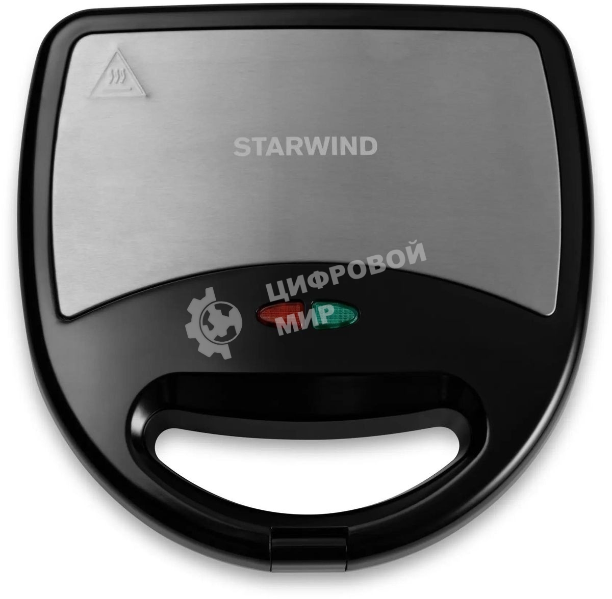 Сэндвичница Starwind SSW2346 750Вт черный/серебристый