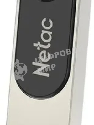 Флешка USB Netac U278 (NT03U278N-032G-32PN), 32Gb, USB 3.0, R/W 90/45, серебристый/черный