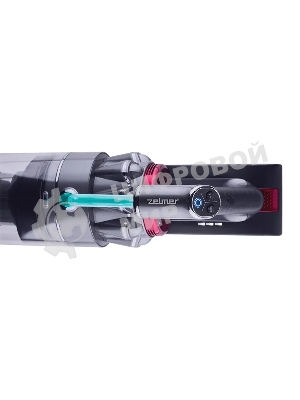 Пылесос вертикальный Zelmer STICK ZSVC822 STEFAN синий/серый, питание от аккумулятора, 200 Вт, уборка сухая, пылесборник 0.35 л