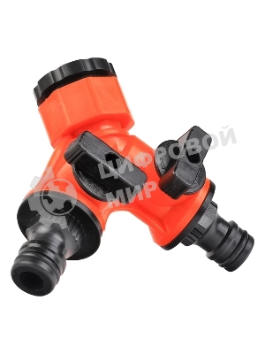 Распределитель PATRIOT TAP-2, пластиковый, 2-х канальный, G 3/4