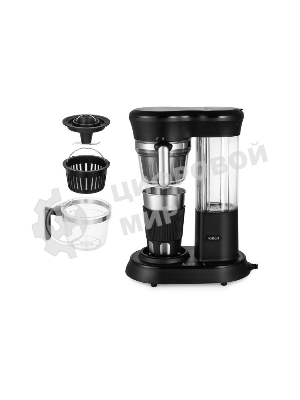 Кофеварка капельная Kitfort КТ-7141 черный/нержавеющая сталь, исп кофе - зерновой/молотый, 0.45 л, 600 Вт.