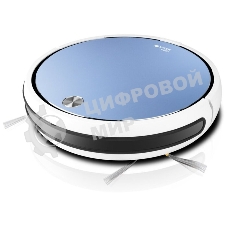 Робот-пылесос Vitek VT-1805 (MC) голубой/белый, 2500 мА·ч Li-Ion, уборка влажная/сухая, пылесборник контейнер 0.5 л