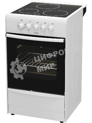Плита электрическая Darina 1B EC 331 606 W белый/черный, конфорок 3 шт, духовка 50 л, 50 см x 85 см x 56 см