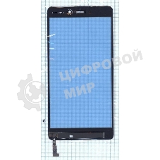 Сенсорное стекло (тачскрин) для Xiaomi Mi Note, черное