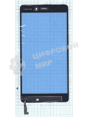 Сенсорное стекло (тачскрин) для Xiaomi Mi Note, черное