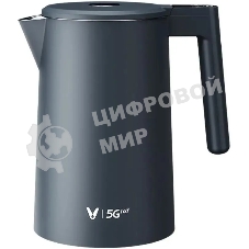 Чайник электрический Viomi Double-layer kettle черный V-MK171A