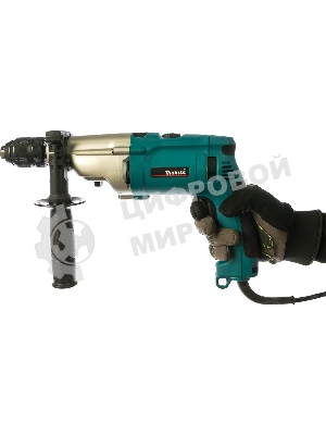 Дрель-шуруповерт Makita HP2071F, 1010 Вт, 28 Нм, щеточный, ударный