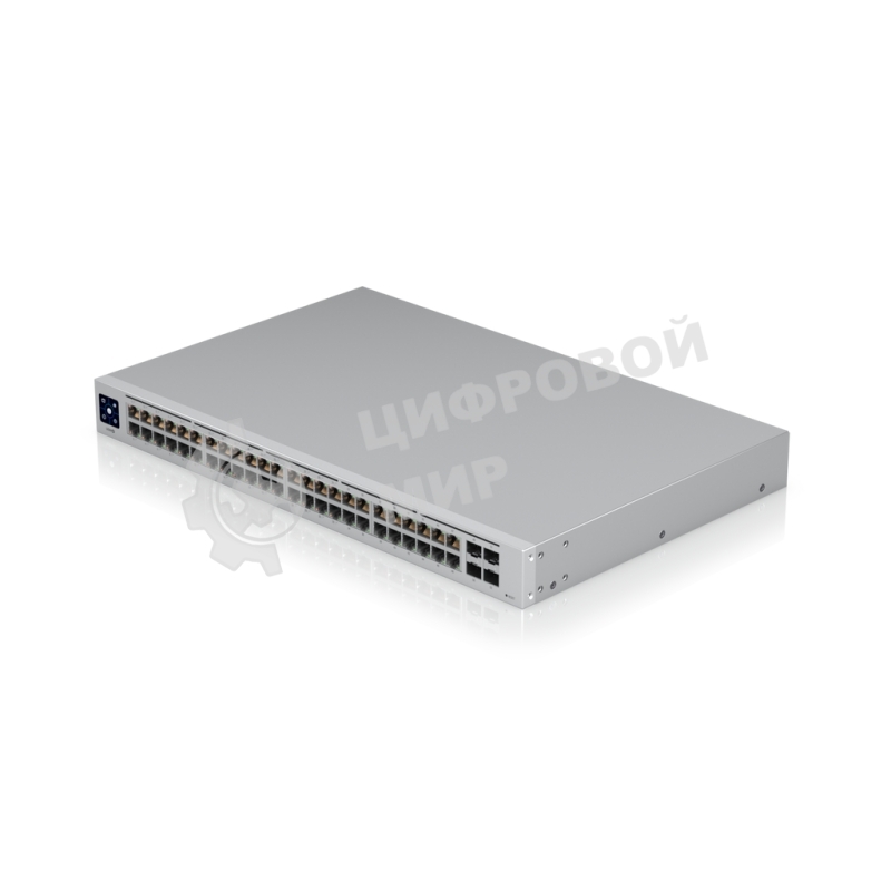Коммутатор PoE в стойку UniFi Switch 48 PoE USW-48-PoE-EU Ubiquiti 48х 1G RJ45, 4х SFP, раздача 195 Вт, (072146)