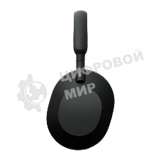 Беспроводные/проводные наушники Sony WH-1000XM5 черный, полноразмерные, Bluetooth + проводной, активное шумоподавление, до 30 ч