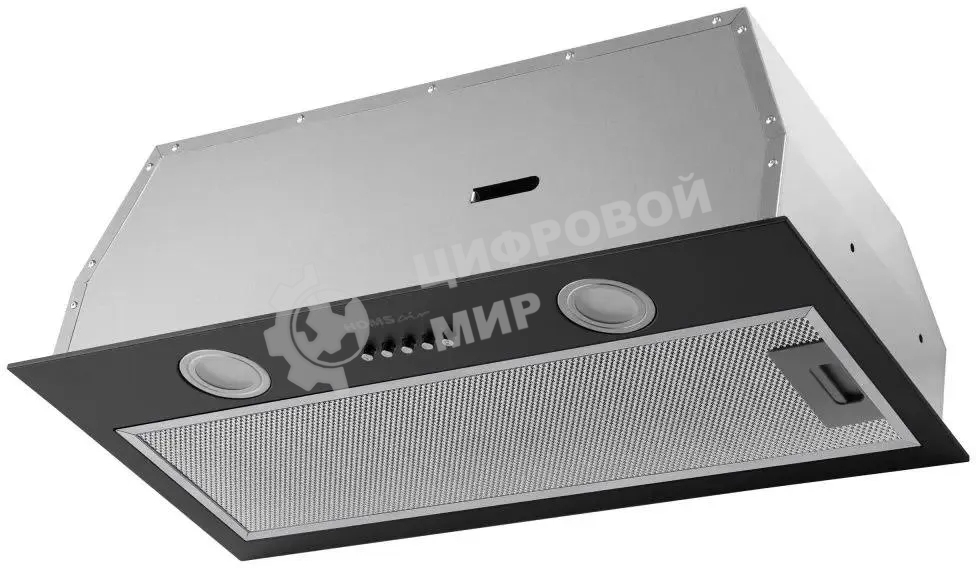 Вытяжка встраиваемая HOMSair Fleet 60 черный, 59.8 см, 520 куб. м/ч, 50 дБ