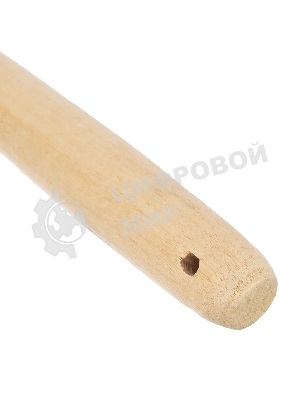 Совок посадочный широкий Palisad 70х310 мм, стальной, деревянная рукоятка