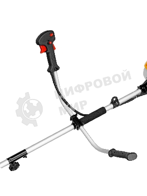 Триммер бензиновый Denzel DTL-52S, 52 см3, разъемная штанга, состоит из 2 частей