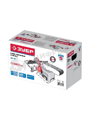 Станок шлифовальный ЗУБР ЗШС-500 500 Вт, 2950 об/мин, 158х225 мм