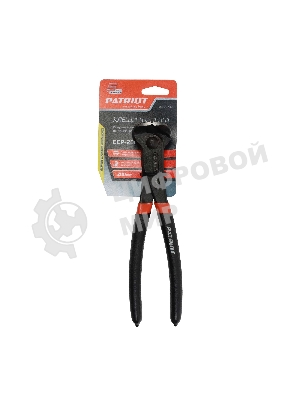 Клещи торцевые PATRIOT ECP-200, обрезиненные рукоятки, 200мм