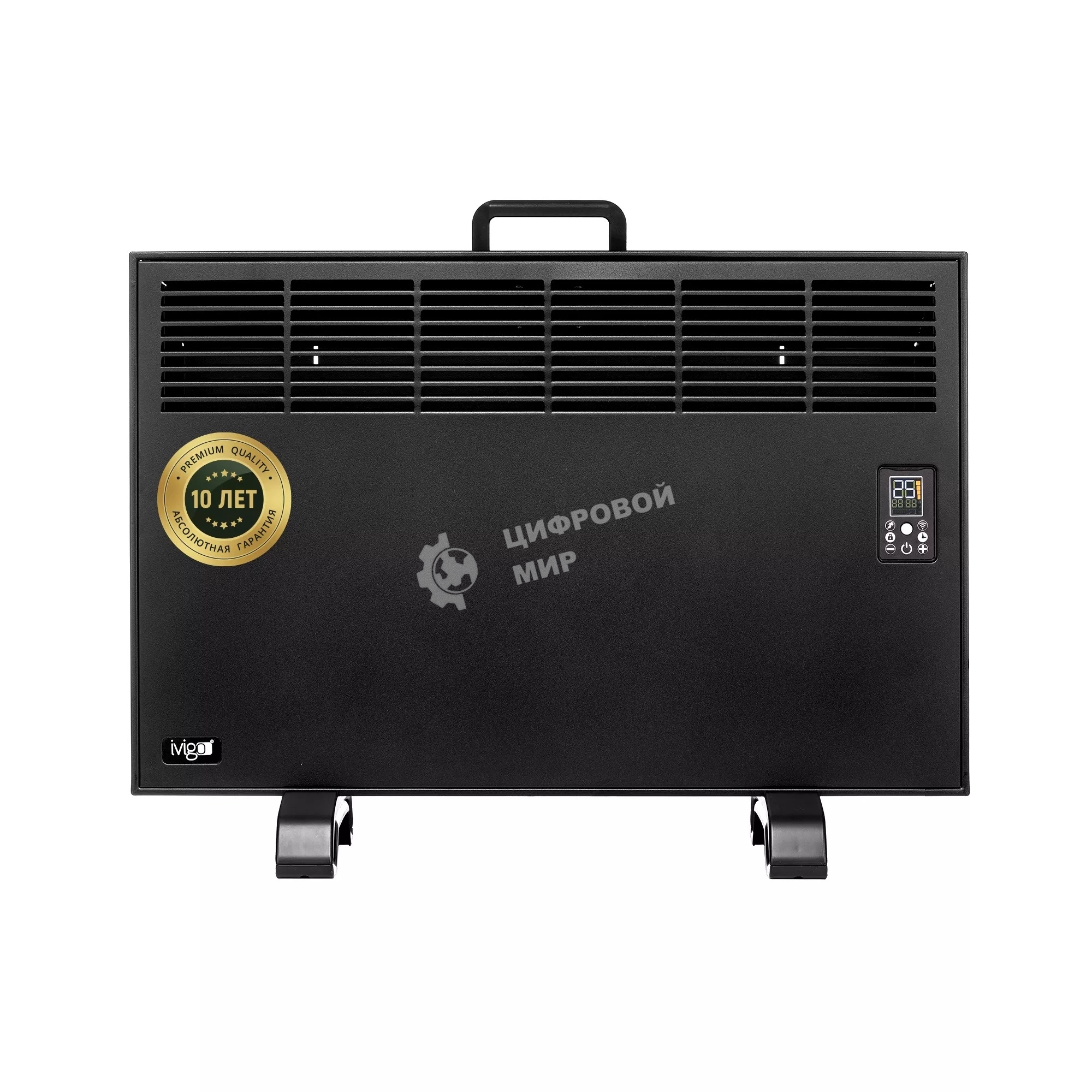 Конвектор электрический iVigo EPK4570P15 1500 Вт Черный, WI-FI