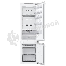 Встраиваемый холодильник Samsung BRB70F30AEF0EO белый двухкамерный 224/74л морозилка снизу No Frost