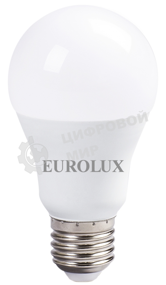Лампа светодиодная EUROLUX LL-E-A60-15W-230-6K-E27 груша