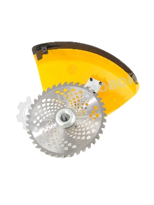 Триммер бензиновый Denzel DGT-520S, 52см3, 3 л.с., разъемная штанга, состоит из 2 частей