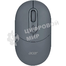 Мышь беспроводная Acer OMR301 черный, 1600 dpi, радиоканал, Bluetooth, USB, кнопки - 4