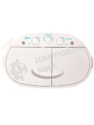 Стиральная машина Фея СМП 60 Н белый/голубой, загрузка вертикальная 6 кг, 1350 об/мин., класс: А