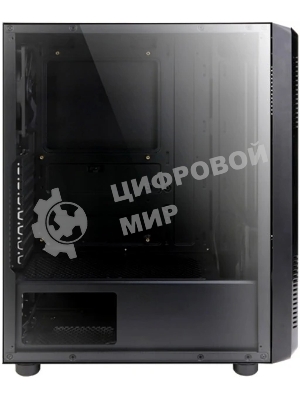 Компьютерный корпус ZALMAN S4, ATX, черный, WINDOW, 1x5.25