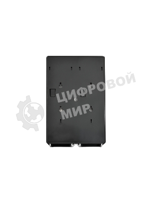 Дозатор для жидкого мыла пластиковый puff-8108 белый с черной кнопкой, 350+350 мл, 22х9х14 см