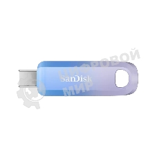 Флешка USB SanDisk Creator Series (SDCZ75C-256G-G46), 256Gb, USB Type-C, R/W 400/150, синий