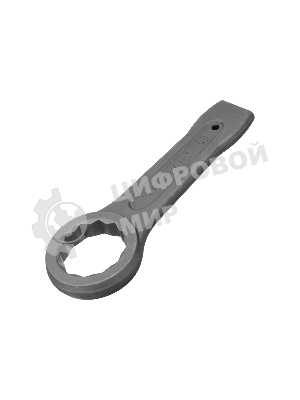 Ключ кольцевой Сибртех 14280 ударный, 60 мм