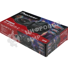 Колонки автомобильные Pioneer TS-R1651S-2 (без решетки) 300Вт 90дБ 4Ом 14.24см (6дюйм) (ком.:2кол.) коаксиальные трехполосные